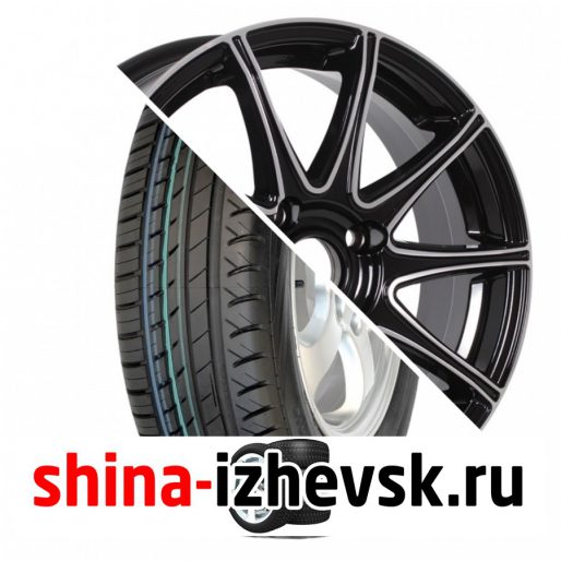 Колесо в сборе Viatti Strada (V-130) 215/55 R17 V 94 + VENTI 1716 7xR17 5×100 ET45 DIA54.1 Глянцевый серебристый в Ижевске